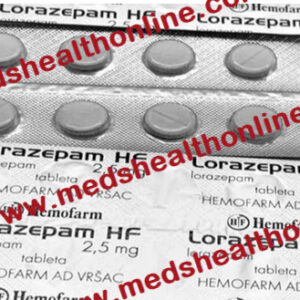 Lorazepam 2.5mg Pills