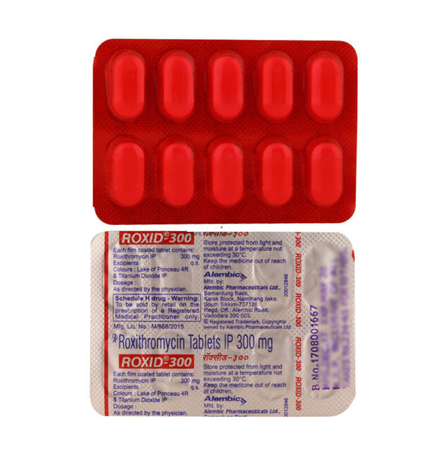 Roxythromycine 300mg